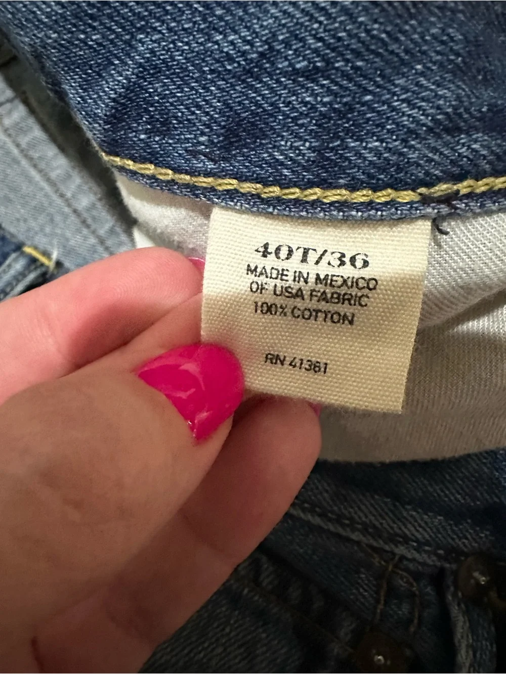 Polo Ralph Lauren Classic‎ Fit Jeans 867 40T/36 READ